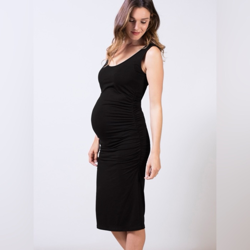Isabella Oliver Black Sleeveless Dress - Picture 1 of 10